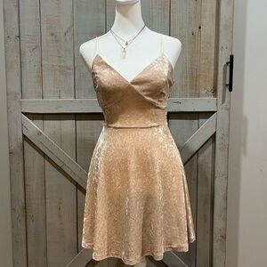 Gorgeous crushed velvet dress size S